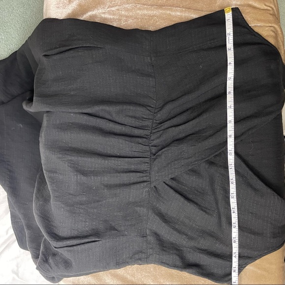 Eileen Fisher Black Linen Blend Sleeveless Dress with Side Pockets S - Picture 8 of 9